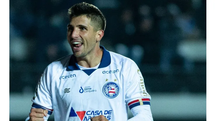 Foto: Joao Vitor Rezende Borba/AGIF - Lucas Mugni marcou um dos gols do Bahia no acesso