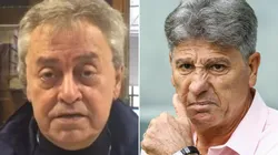 Fotos: Reprodução/YouTube e Pedro H. Tesch/AGIF - Guerrinha e Renato: comentarista questionou indicação do técnico