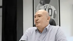 Ivan Storti/Santos. Andrés Rueda é o presidente do Santos FC