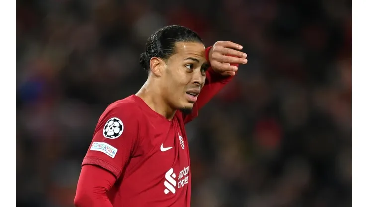 Michael Regan / Equipe / Getty Images - Van Dijk pelo Liverpool.
