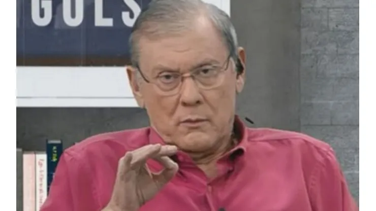 Reprodução/Band. Milton Neves crava placar entre Vasco e Itu