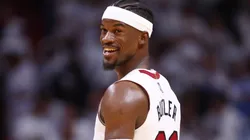 Foto: Michael Reaves/Getty Images - Astro da NBA, Jimmy Butler turbinou santistas nas redes com admiração pelo Peixe