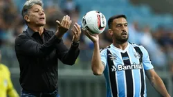 Foto: Pedro H. Tesch/AGIF - Renato e Edilson: técnico quer contar com o lateral no Grêmio