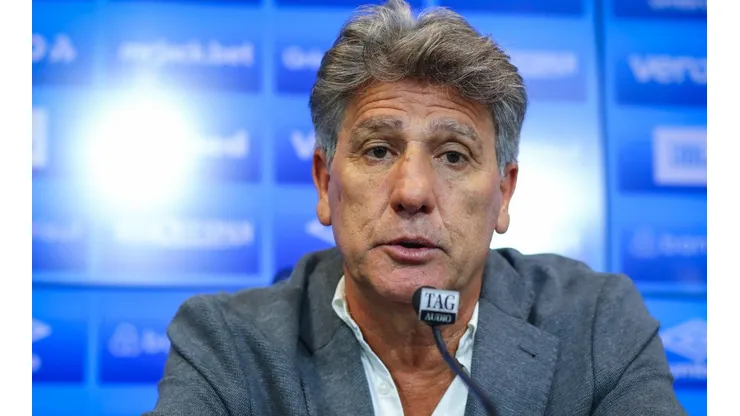 Foto: Lucas Uebel/Grêmio/Divulgação - Renato Gaúcho: técnico voltou a falar sobre o Cruzeiro em entrevista