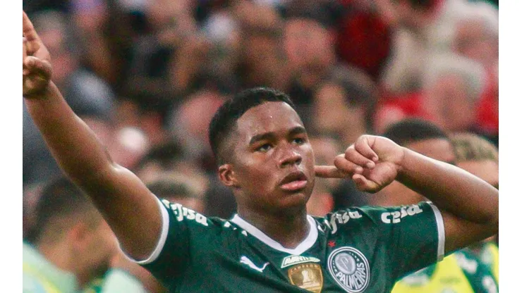 Gabriel Machado/AGIF - Endrick no Palmeiras.