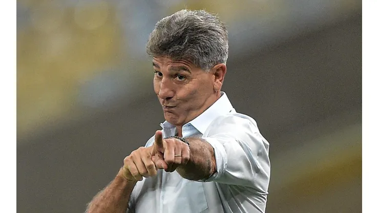 Thiago Ribeiro/AGIF - Renato Portaluppi, treinador.