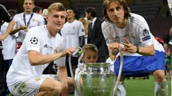 Foto: Matthias Hangst/Getty Images/Itália - Kroos e Modric: dupla está em fim de contrato no Real Madrid