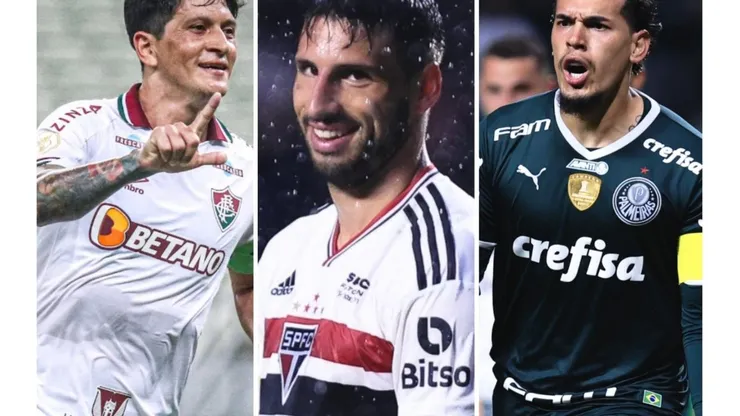 Lucas Emanuel/Ettore Chiereguini - AGIF. Estrangeiros pedem passagem e protagonizam a disputa pelo Brasileirão em 2023