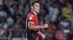 Isabela Azine/AGIF - Diego Churín, atacante do Atlético-GO