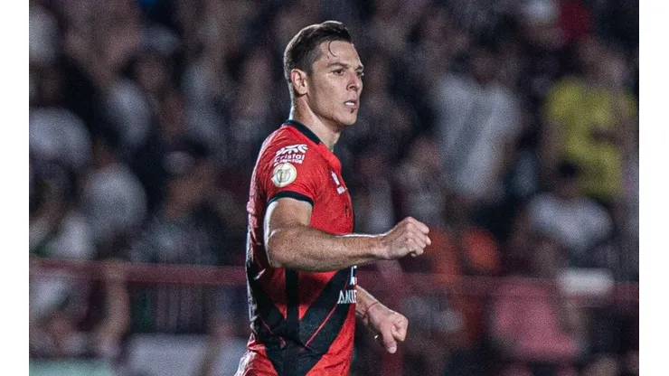 Isabela Azine/AGIF - Diego Churín, atacante do Atlético-GO