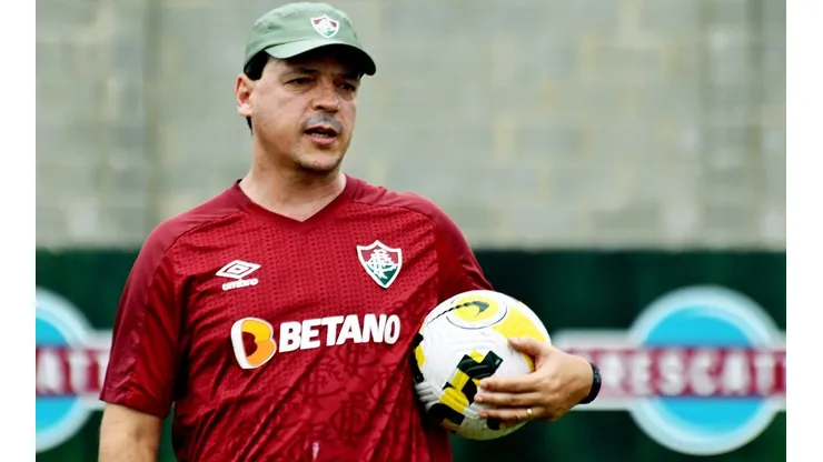 Foto: Mailson Santana/Fluminense FC/Divulgação - Diniz: técnico negocia sua permanência no Tricolor