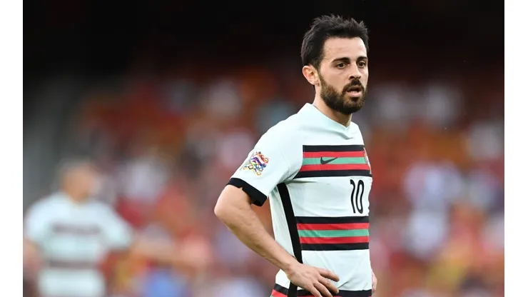 Bernardo Silva com a camisa da Seleção Portuguesa (Foto: David Ramos/Getty Images)