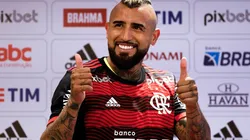 Foto: Buda Mendes/Getty Images - Vidal crê que Flamengo poderia bater Palmeiras no Brasileiro "se tivesse tempo hábil"
