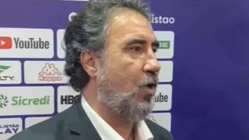 Foto: Reprodução/Alexsander Vieira - O presidente da Portuguesa concedeu entrevista para Alexsander Vieria, do BolaVip Brasil