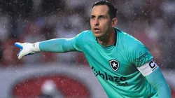 Gatito Fernández em ação com a camisa do Botafogo (Foto: Ettore Chiereguini/AGIF)