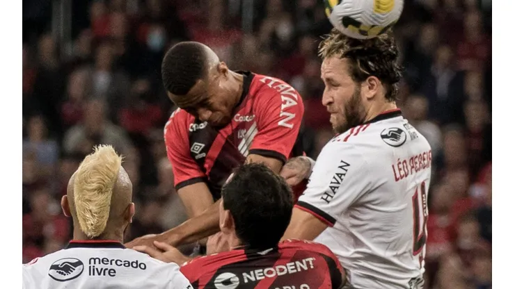 Agif/Robson Mafra - Athletico e Flamengo duelaram pela Libertadores