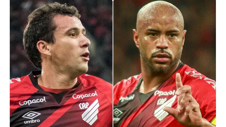 Fotos: Robson Mafra/AGIF e Gabriel Machado/AGIF - Pablo e Thiago Heleno: dupla se manifestou sobre o futuro do técnico