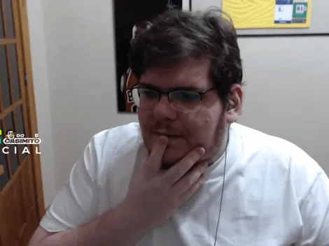 "É o melhor pós-Neymar"; Cazé enlouquece com qualidade de estrela do Fla