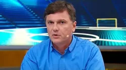Foto: Reprodução SBT/ "Escalou o brucutu"; Mauro Cezar critica escolha de Felipão em final da Libertadores.