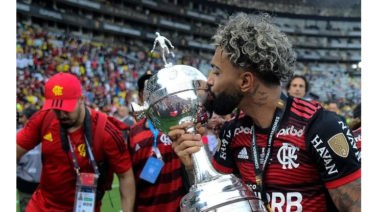 Foto: Marcelo Cortes/Flamengo - Gabigol é o único dessa geração a marcar em finais de Libertadores.