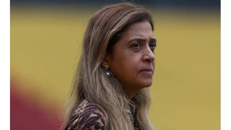 Foto: Cesar Greco - Leila acatou decisão da CBF e alterou jogo do Palmeiras contra Fortaleza