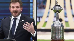 Foto Alejandro: Luis Vera/Getty Images e Foto Taça: Foto: Jeferson Guareze/AGIF - Conmebol tem única exigência para pivotar