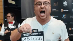 Leo Rizzo levou a maior premiação surpresa do Bounty Mystery (Foto: Divulgação/WSOP Brazil)