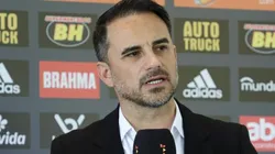 Foto: Flickr do Atlético Mineiro - Caetano em coletiva.