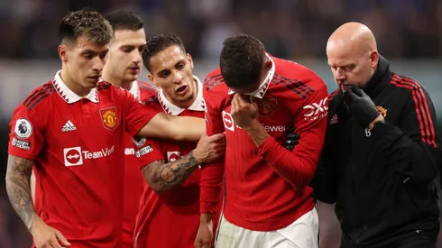 Getty Images/Alex Pantling - Varane tem mudança de última hora na questão física