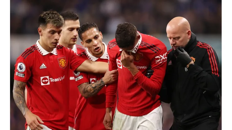 Getty Images/Alex Pantling - Varane tem mudança de última hora na questão física