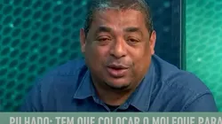 Foto: Reprodução/Jovem Pan - Vampeta admitiu que Palmeiras já deveria negociar Endrick com a Europa