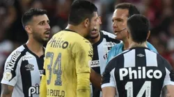 Foto: Ivan Storti/Santos FC - Lance gerou muita reclamação.