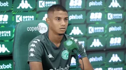 Reprodução/Guarani. Derlan foi peça importante na recuperação do Guarani