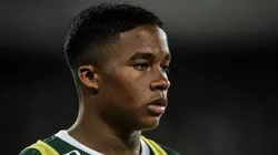 Endrick está ganhando minutos no Palmeiras (Foto: Thiago Ribeiro/AGIF)