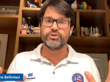 "Último ano..."; Bellitani vê Bahia tendo problemas com Fonte Nova e dirigente 'solta os cachorros'