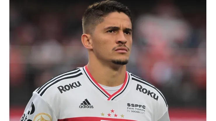Foto: Rubens Chiri/Saopaulofc.net/Divulgação - Pablo Maia: suspenso da próxima partida do São Paulo