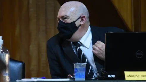 Foto: Ivan Storti/Santos FC – Rueda monitora Agustín Almendra, do Boca, há cerca de três meses