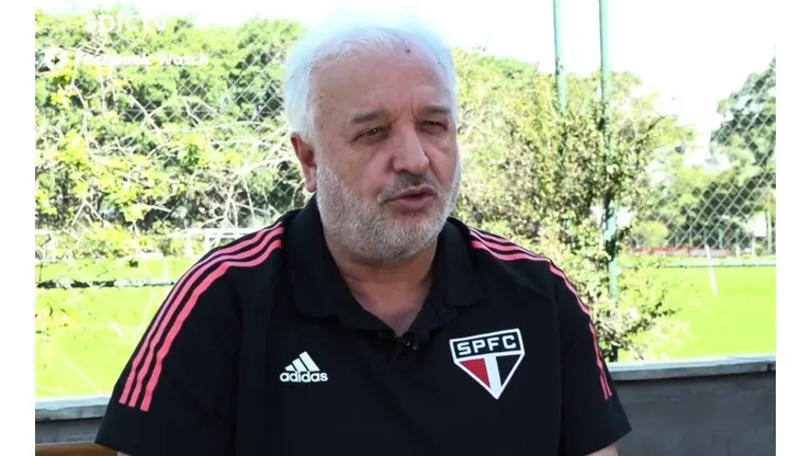 Reprodução/ YouTube São Paulo FC. Carlos Belmonte é o executivo de futebol do São Paulo