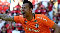 Foto: Mailson Santana/Fluminense FC/Divulgação - Fábio: goleiro foi vaiado pela torcida do Fluminense