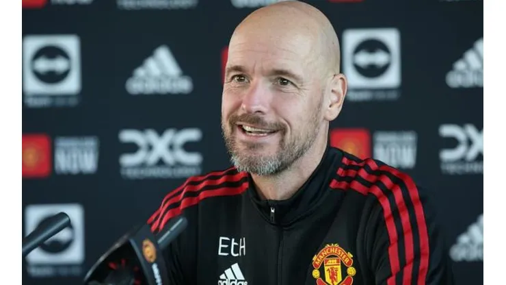 John Peters/Manchester United via Getty Images - Erik Ten Hag, treinador do Manchester United