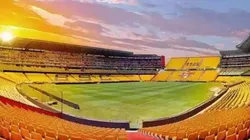 Divulgação/Barcelona/EQU/ "Avalia uma sede alternativa"; Conmebol expõe planos para melhorar as finais da Copa Libertadores e Sul-Americana.