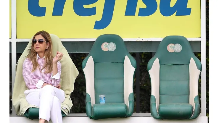 Cesar Greco/Palmeiras - Leila Pereira decepciona torcida do Palmeiras