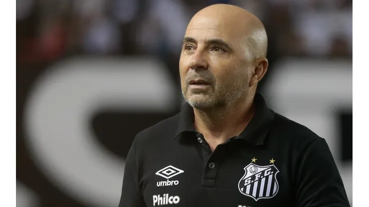 Foto: Marcello Zambrana/AGIF - Sampaoli dirigiu o Peixe no ano de 2019.
