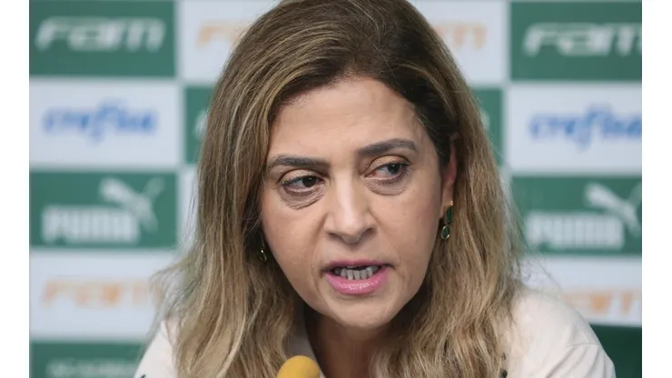 Ettore Chiereguini/AGIF - Leila, presidente do Palmeiras.