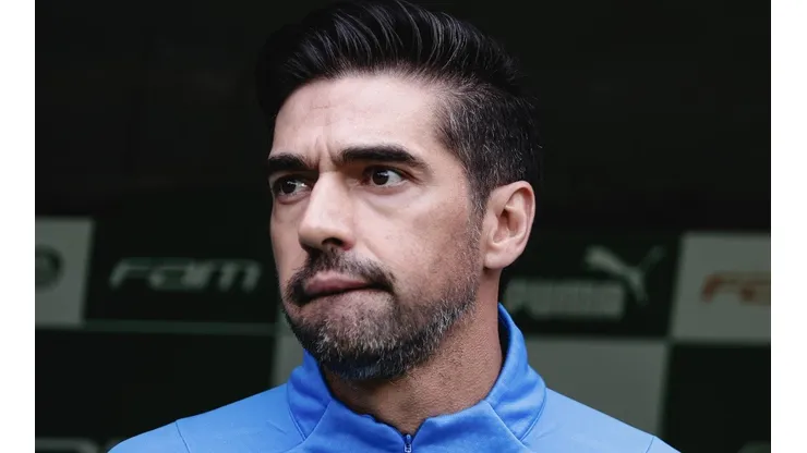 Ettore Chiereguini/AGIF - Abel no comando do Palmeiras.