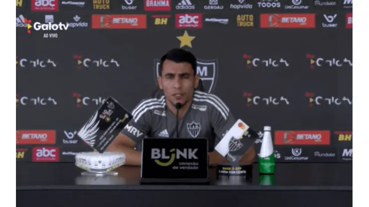 Reprodução/ Vídeo/ "Não vou voltar para a Rússia"; Junior Alonso expõe situação que o fará evitar retornar ao futebol russo.