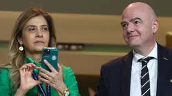- Leila Pereira ao lado do presidente da FIFA