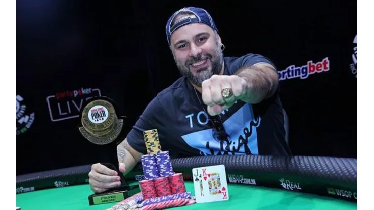Kadu Campion venceu o Main Event da WSOP Circuit em 2019 (Foto: Divulgação/WSOP Circuit)