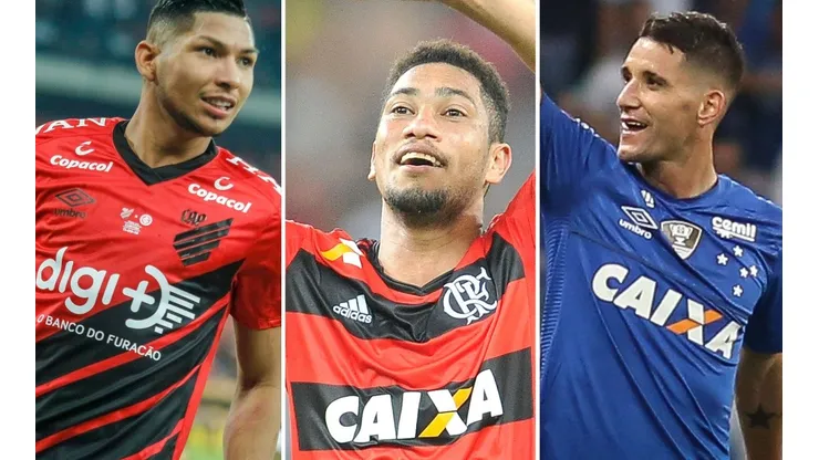 Agif/Gabriel Machado, Agif/Fabio Castro e Agif/Thomás Santos - Rony, Hernane e T.Neves brilharam na Copa do Brasil