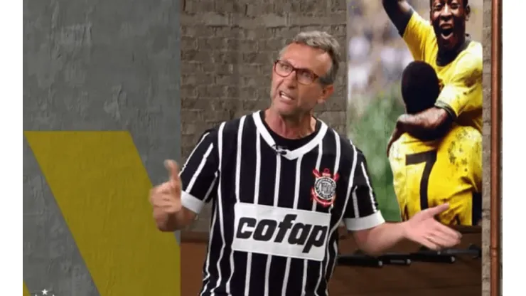 Foto: Reprodução/Band/ "Coisa nojenta"; Neto se revolta e critica atitude de jogadores do Corinthians antes da final da Copa do Brasil.